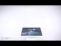 22 اینچ کیوسک صفحه لمسی بزرگ همه در یک سیگنال دیجیتال مادون قرمز ظرفیت 60 هرتز