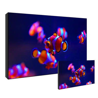 صفحه نمایش LCD دیواری 2k 4k با قاب 1.8 میلی متری 2x3 رزولوشن FHD 49 اینچ