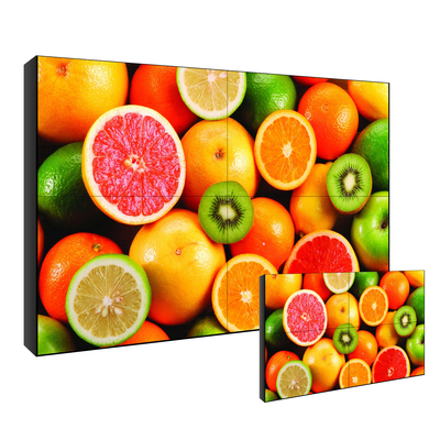 صفحه نمایش LCD دیواری 2k 4k با قاب 1.8 میلی متری 2x3 رزولوشن FHD 49 اینچ