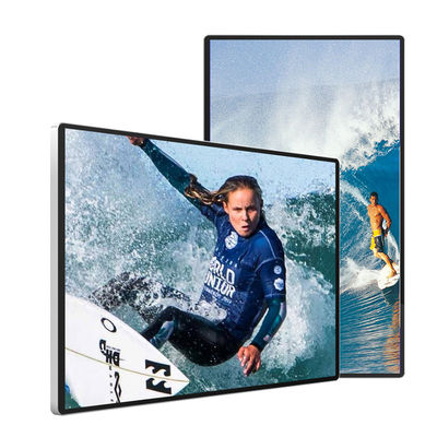 اندروید 5.1 صفحه نمایش تبلیغاتی LCD 300cd/M2 صفحه تبلیغاتی الکترونیکی 32 گیگابایت